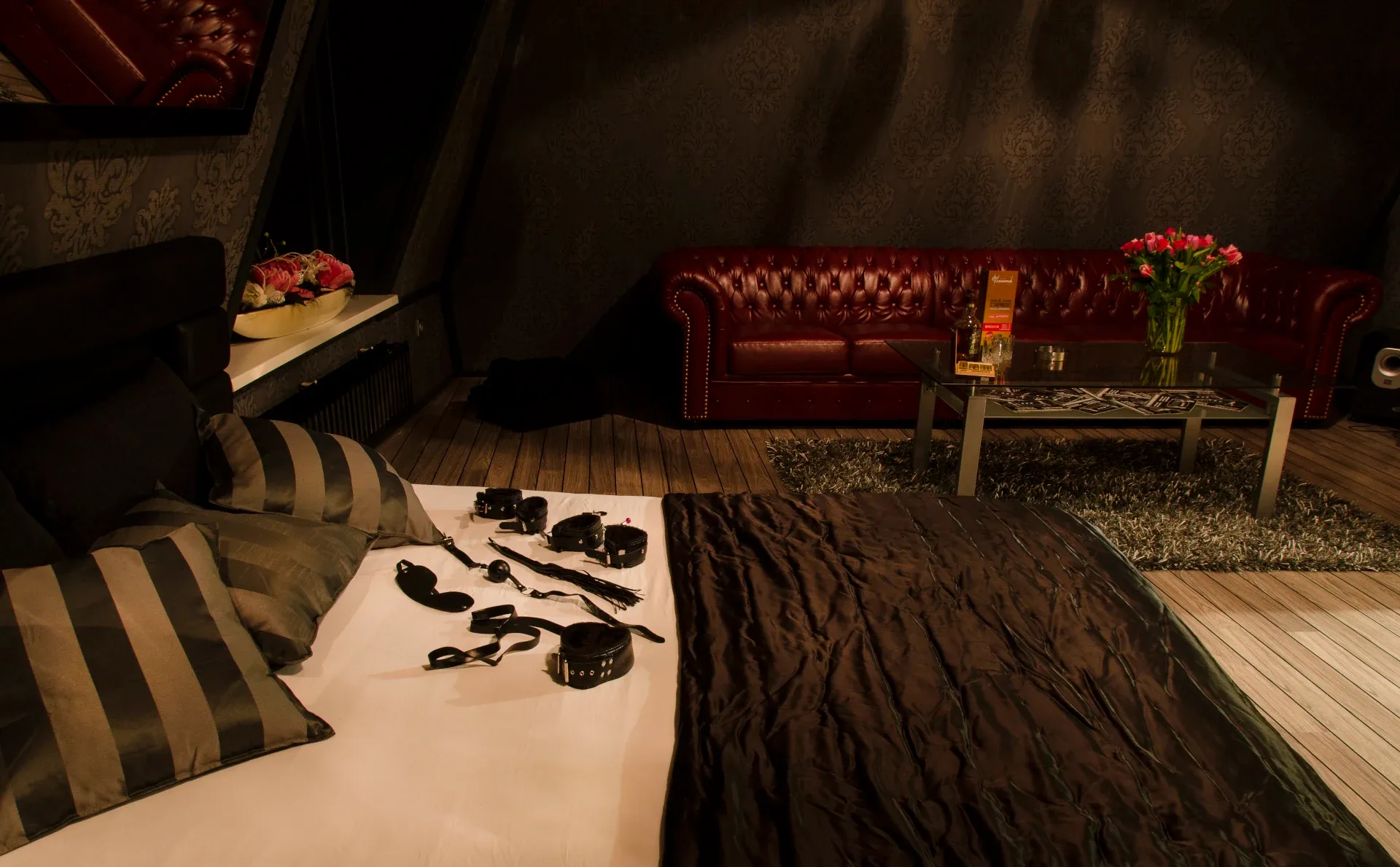 De VIP-suite van Club Casanova
